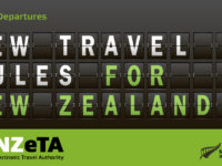 観光渡航の方、2019年10月1日以降 電子渡航認証（NZeTA)が必要になります。