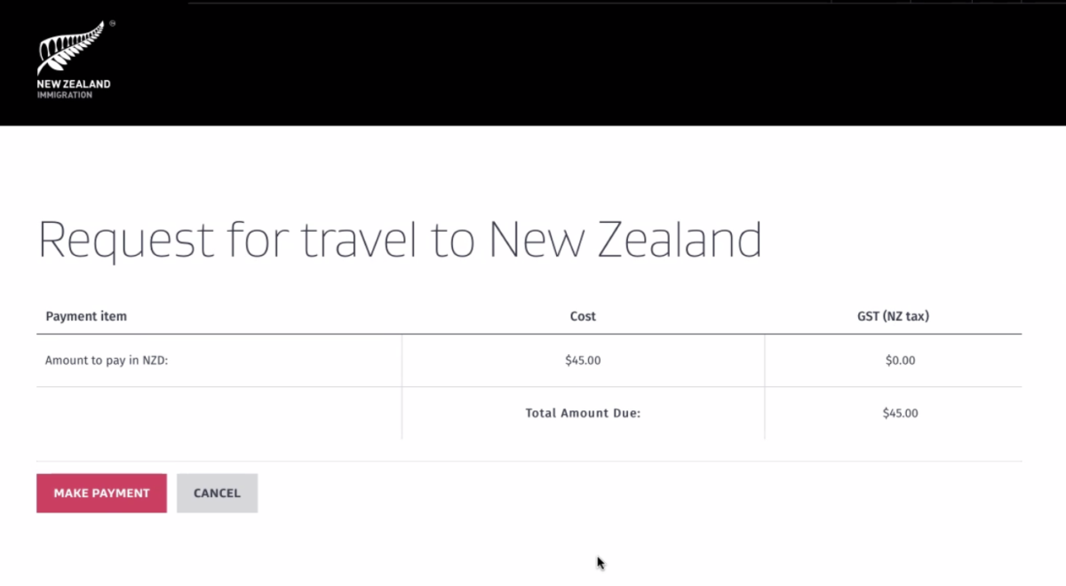Request for travel to New Zealand (RTF) ― ニュージーランドへのトラベルリクエスト　申請方法